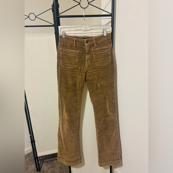 Prana Traps Corduroy Pants in Golden Brown - Picture 4 of 6